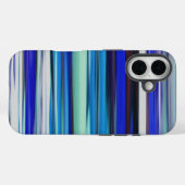 Coques Case-Mate iPhone Abstract #2: Blue blur (Verso (horizontal))