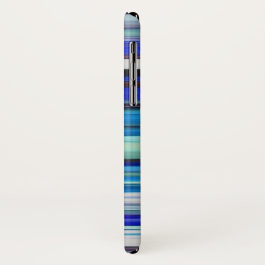 Coques Case-Mate iPhone Abstract #2: Blue blur (Dos/Gauche)