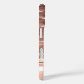 Coques Case-Mate iPhone Abstract #3: Copper Rose Gold (Verso / Droite)