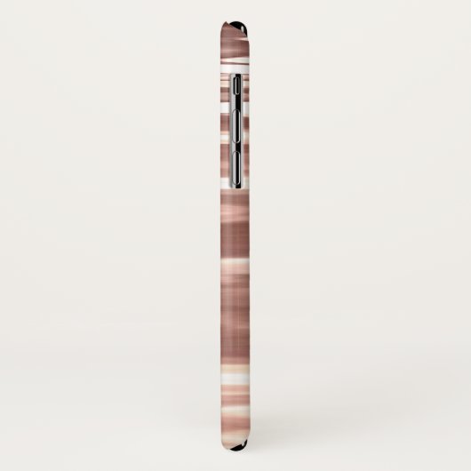 Coques Case-Mate iPhone Abstract #3: Copper Rose Gold (Dos/Gauche)