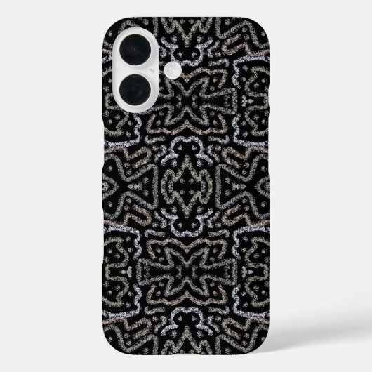 Coques Case-Mate iPhone Abstract Arrow Grunge Pattern And Soft Pastels (Verso)