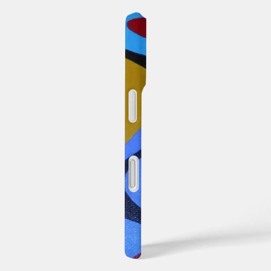 Coques Case-Mate iPhone Abstract Blue Cosmic Style Phone Case (Verso / Droite)