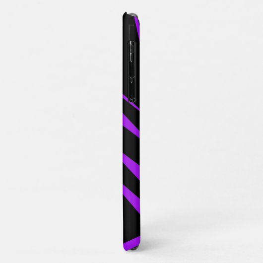 Coques Case-Mate iPhone Abstract, bold, vibrant geometric zigzag pattern (Dos/Gauche)
