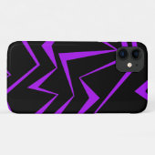 Coques Case-Mate iPhone Abstract, bold, vibrant geometric zigzag pattern (Dos (Horizontal))