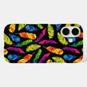 Coques Case-Mate iPhone Abstract colorful feather explosion (Verso (horizontal))