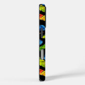 Coques Case-Mate iPhone Abstract colorful feather explosion (Verso / Droite)