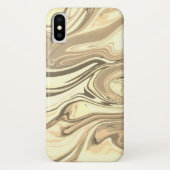 Coques Case-Mate iPhone Abstract elegant fluide marble liquide (Dos)