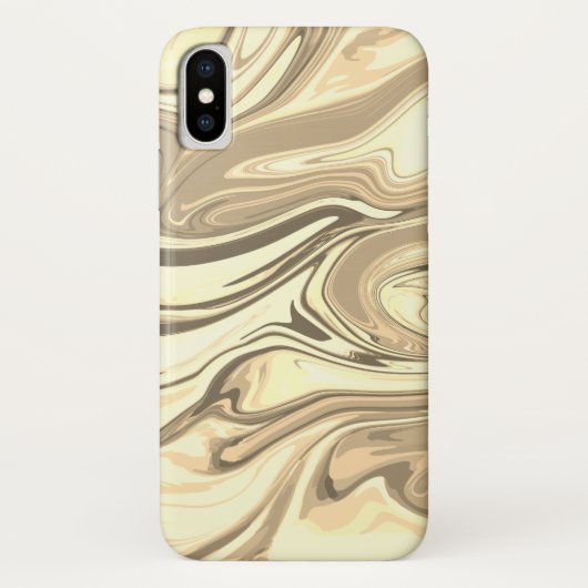 Coques Case-Mate iPhone Abstract elegant fluide marble liquide (Dos)