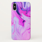 Coques Case-Mate iPhone Abstract elegant fluide marble liquide (Dos)