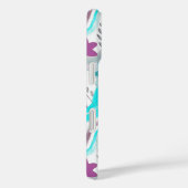 Coques Case-Mate iPhone Abstract Floral Retro Swirls (Verso / Droite)