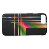 Coques Case-Mate iPhone Abstract Fractal Lines and Crosses (Dos (Horizontal))