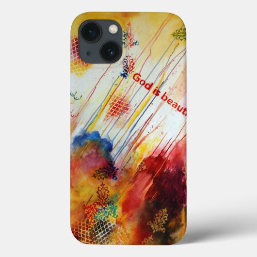 Coques Case-Mate iPhone Abstract God is Beautiful Case (Verso)