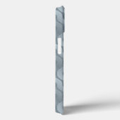 Coques Case-Mate iPhone Abstract gray flow background (Verso / Droite)