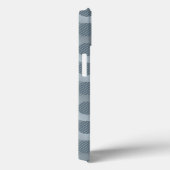 Coques Case-Mate iPhone Abstract gray flow background (Verso / Droite)