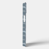 Coques Case-Mate iPhone Abstract gray flow background (Verso / Droite)