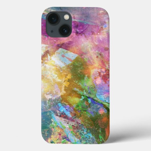 Coques Case-Mate iPhone Abstract grunge with watercolor paint 3 (Verso)