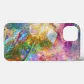 Coques Case-Mate iPhone Abstract grunge with watercolor paint 3 (Verso (horizontal))