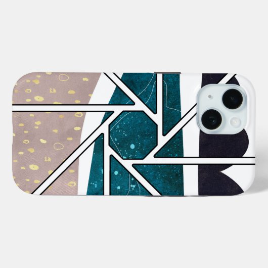 Coques Case-Mate iPhone Abstract iphone 15 case design (Verso (horizontal))