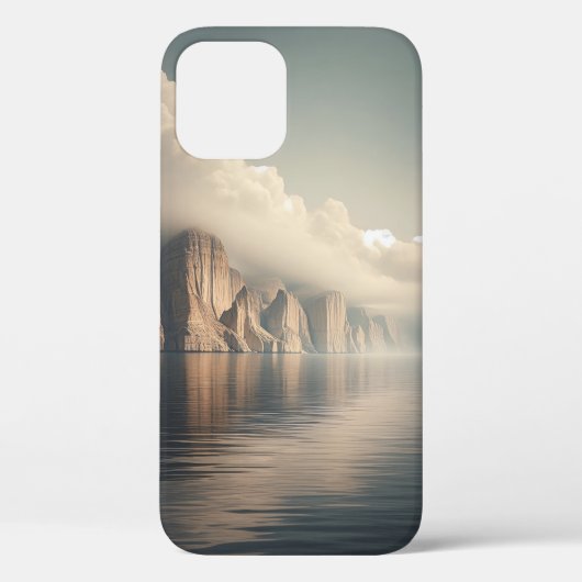 Coques Case-Mate iPhone Abstract Liquid Wave Mountain Phone Case Ethereal (Verso)
