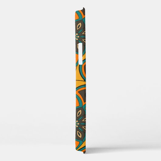 Coques Case-Mate iPhone Abstract mandala fish scale seamless pattern. Orna (Verso / Droite)