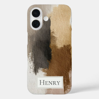 Coques iPhone 16 Abstract Paint on Paper Case-Mate iPhone Case
