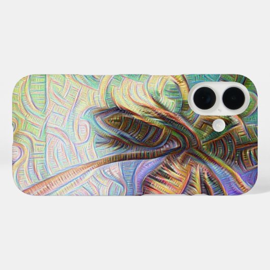 Coques Case-Mate iPhone Abstract Rainbow (Verso (horizontal))