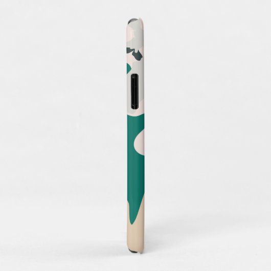 Coques Case-Mate iPhone Abstract Tropical Orchids Modern Floral (Dos/Droite)