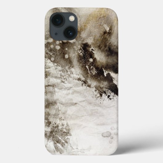 Coques Case-Mate iPhone Abstract watercolor background on grunge paper (Verso)