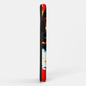 Coques Case-Mate iPhone Abstract Waterfall, nom, Red Blue (Dos/Droite)