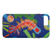 Coques Case-Mate iPhone abstraction, poisson, carpe, cubisme, (Dos (Horizontal))