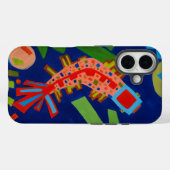 Coques Case-Mate iPhone abstraction, poisson, carpe, cubisme, (Verso (horizontal))