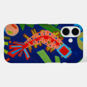 Coques Case-Mate iPhone abstraction, poisson, carpe, cubisme, (Verso (horizontal))