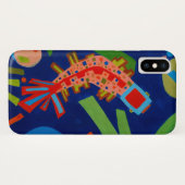 Coques Case-Mate iPhone abstraction, poisson, carpe, cubisme, (Dos (Horizontal))