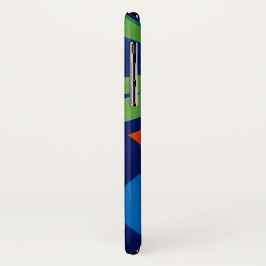 Coques Case-Mate iPhone abstraction, poisson, carpe, cubisme, (Dos/Gauche)