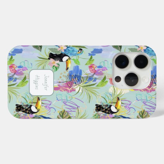 Coques Case-Mate iPhone Abstractions tropicales (Verso (horizontal))