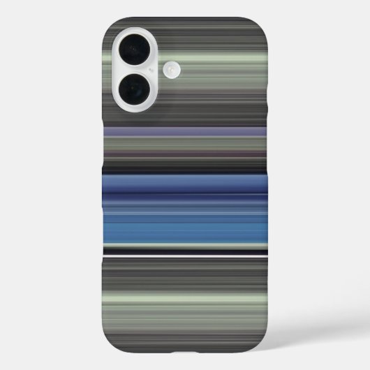Coques Case-Mate iPhone Abstrait #1 : Bleu et gris (Verso)