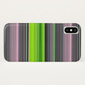 Coques Case-Mate iPhone Abstrait #1 : Citron et gris (Dos (Horizontal))