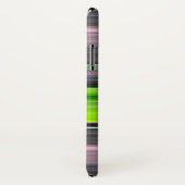 Coques Case-Mate iPhone Abstrait #1 : Citron et gris (Dos/Droite)
