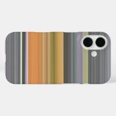 Coques Case-Mate iPhone Abstrait #1 : Jaune et gris (Verso (horizontal))