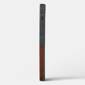 Coques Case-Mate iPhone Abstrait 1 : rouges et bleus (Verso / Gauche)