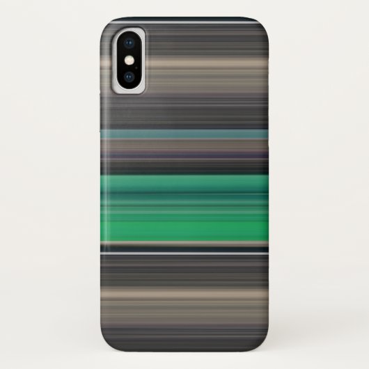 Coques Case-Mate iPhone Abstrait #1 : Vert et gris (Dos)