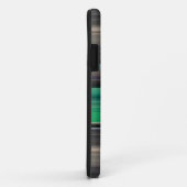 Coques Case-Mate iPhone Abstrait #1 : Vert et gris (Dos/Droite)