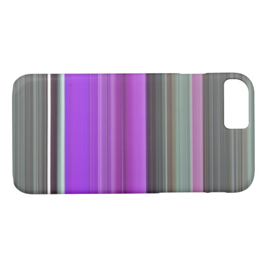 Coques Case-Mate iPhone Abstrait #1 : Violet et gris (Dos (Horizontal))
