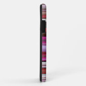 Coques Case-Mate iPhone Abstrait #2 : Flou rouge (Dos/Droite)