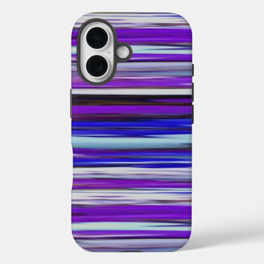 Coques Case-Mate iPhone Abstrait #2 : Flou ultraviolet (Verso)