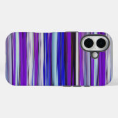 Coques Case-Mate iPhone Abstrait #2 : Flou ultraviolet (Verso (horizontal))