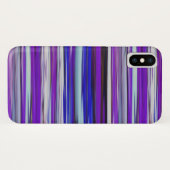 Coques Case-Mate iPhone Abstrait #2 : Flou ultraviolet (Dos (Horizontal))