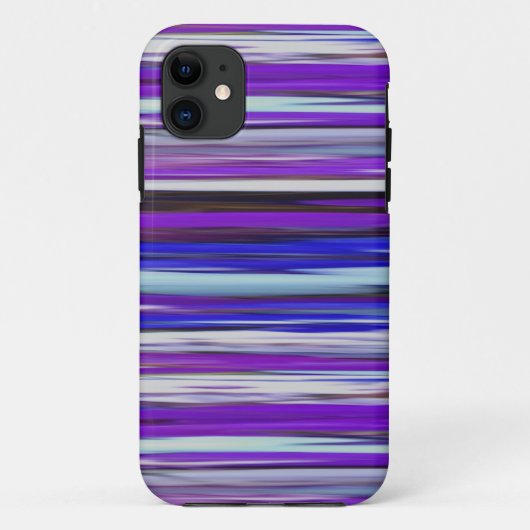 Coques Case-Mate iPhone Abstrait #2 : Flou ultraviolet (Dos)