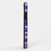 Coques Case-Mate iPhone Abstrait #2 : Flou ultraviolet (Dos/Droite)
