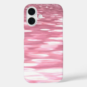 Coques iPhone 16 Abstrait #3 : Brillant rose